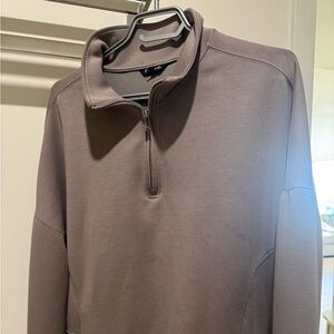 George Women's Gray Zip-Up Top